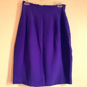 VINTAGE Diane Von Furstenberg 100% Silk Skirt